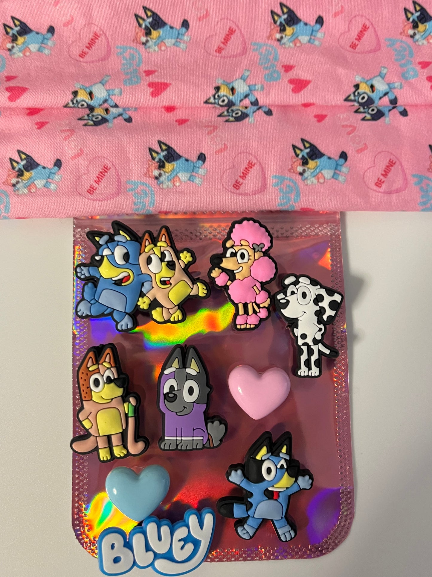 Bluey pink straps bundle