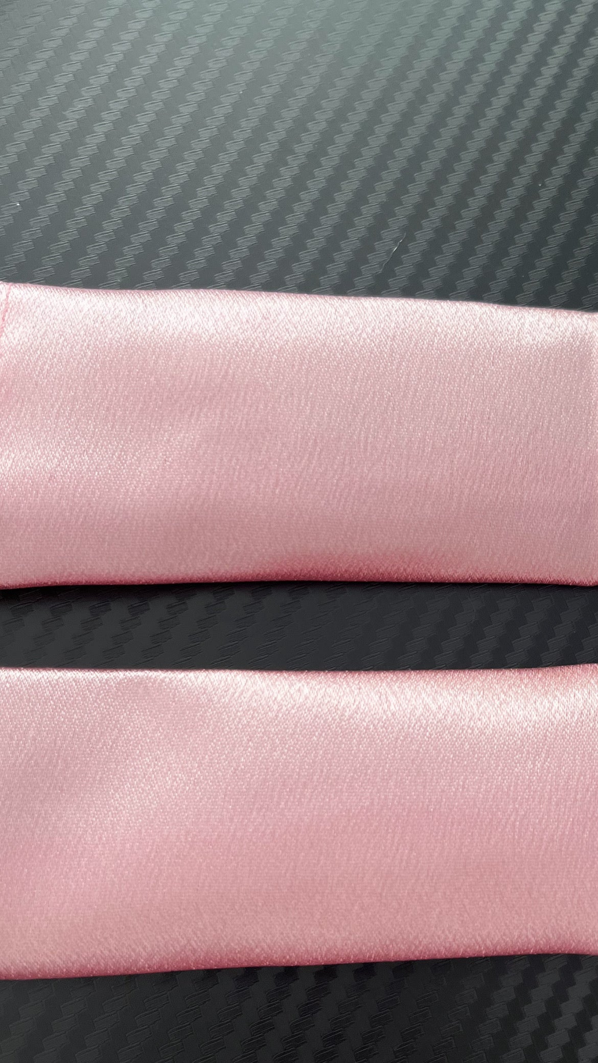 Pink satin plain straps