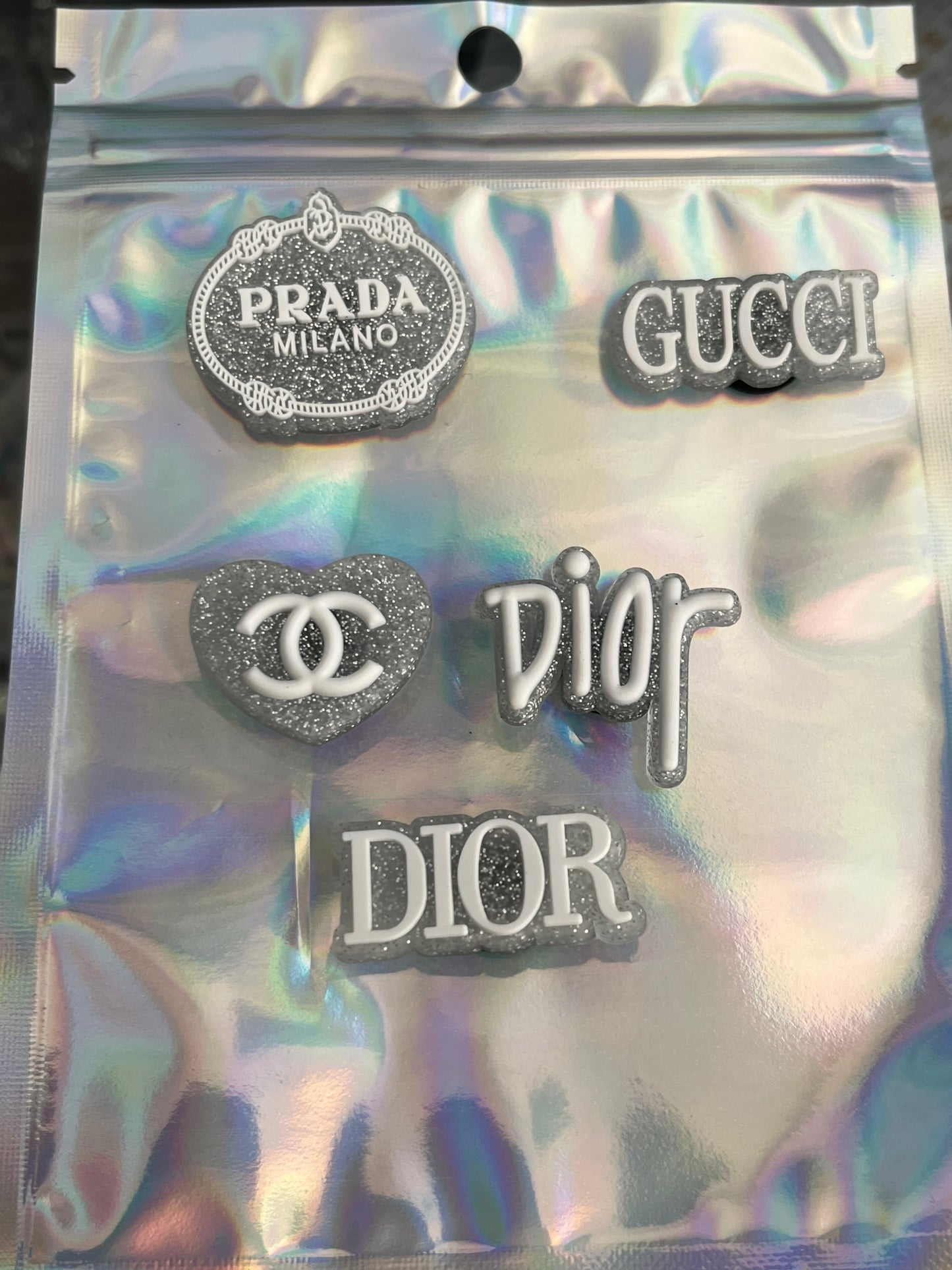 Glitter charm bundle