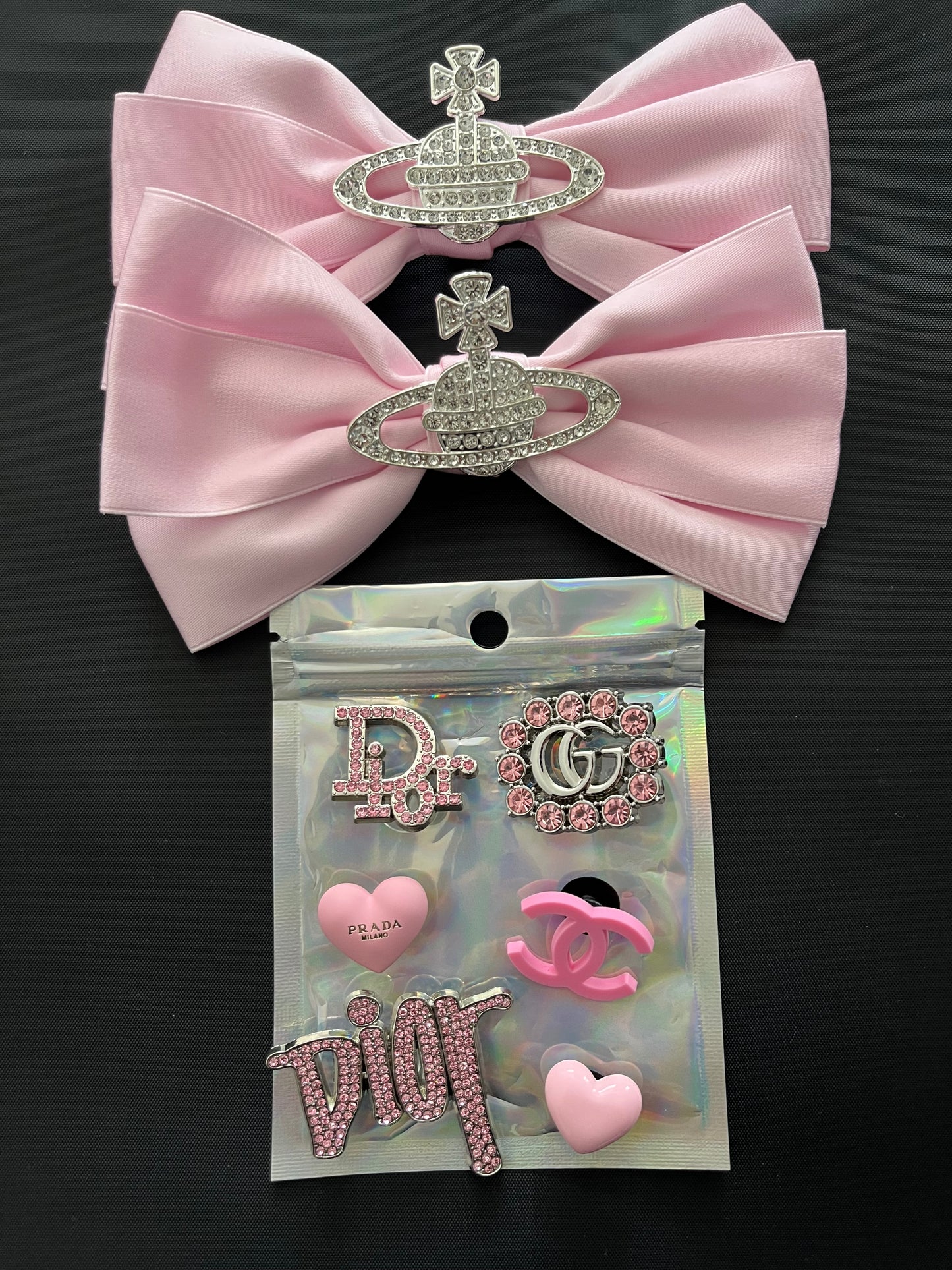 Pink bows bundle