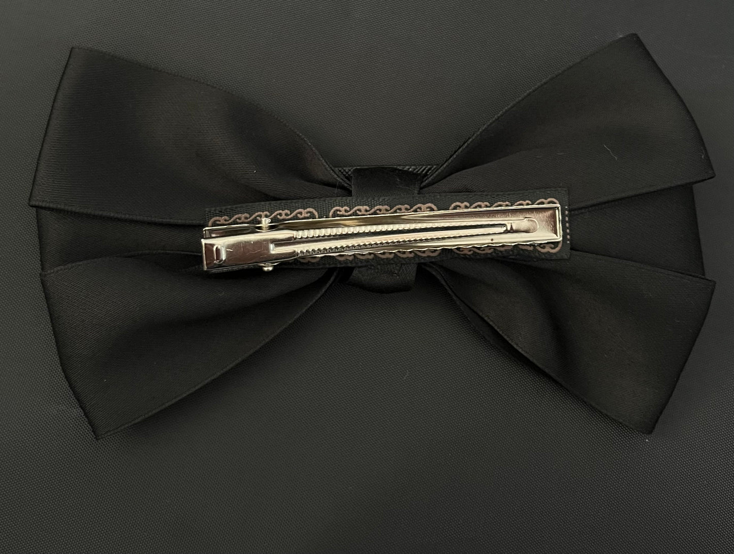 HAIR - Black triangle bow