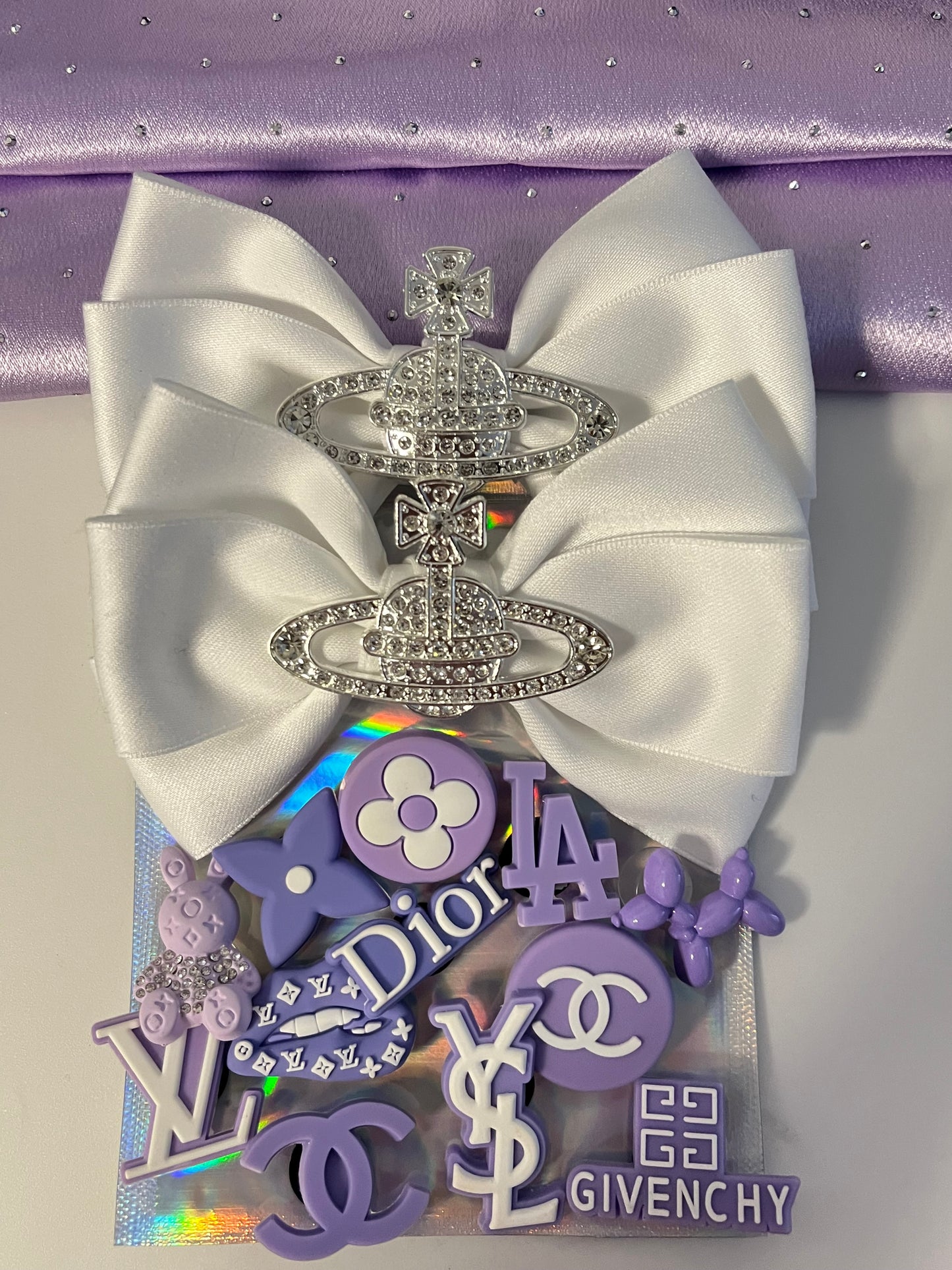 White and purple complete bundle