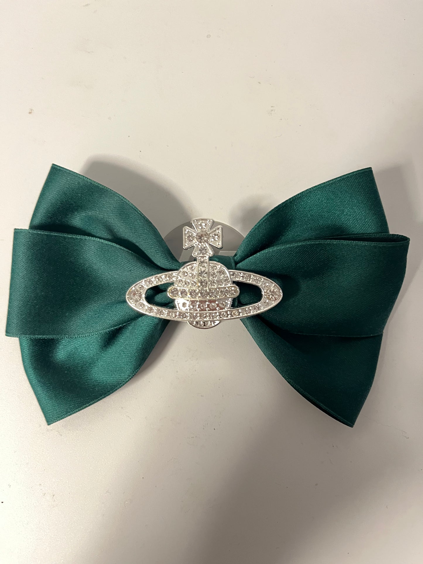 Green HAIR bow