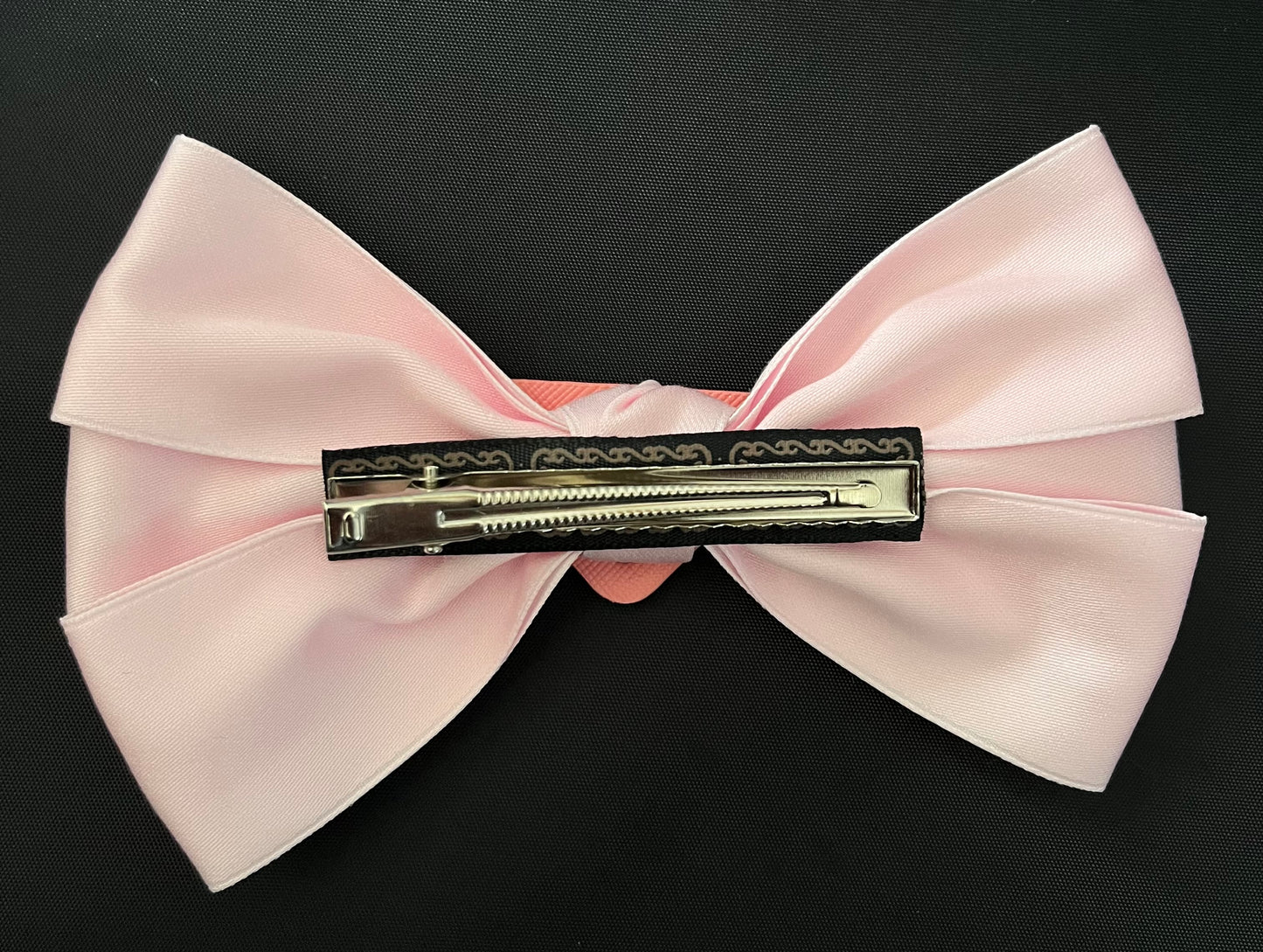 HAIR- Pink triangle bow