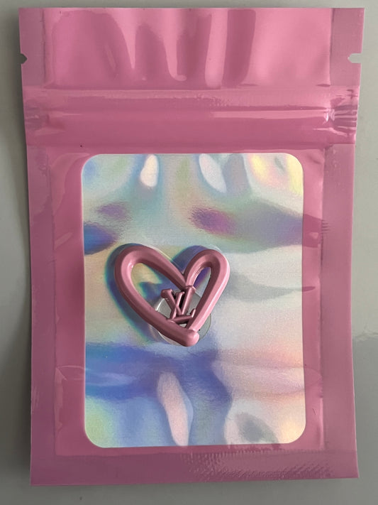 Pink Heart charm