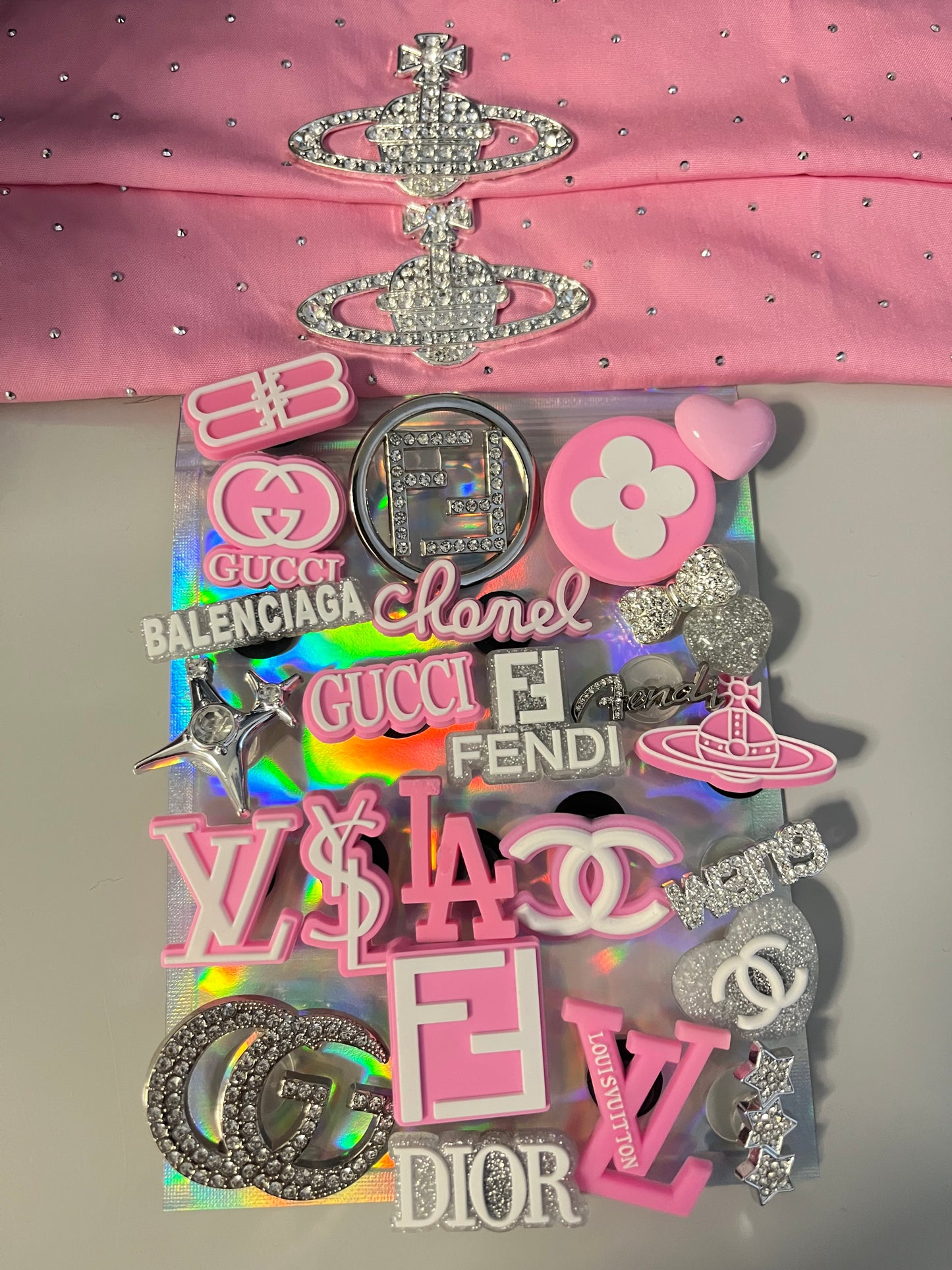 Pink and silver complete bundle