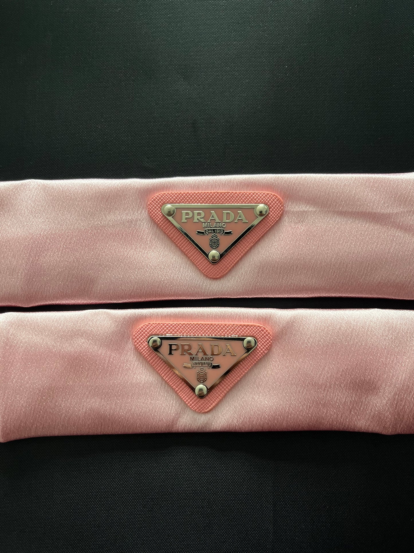 Pink triangle straps