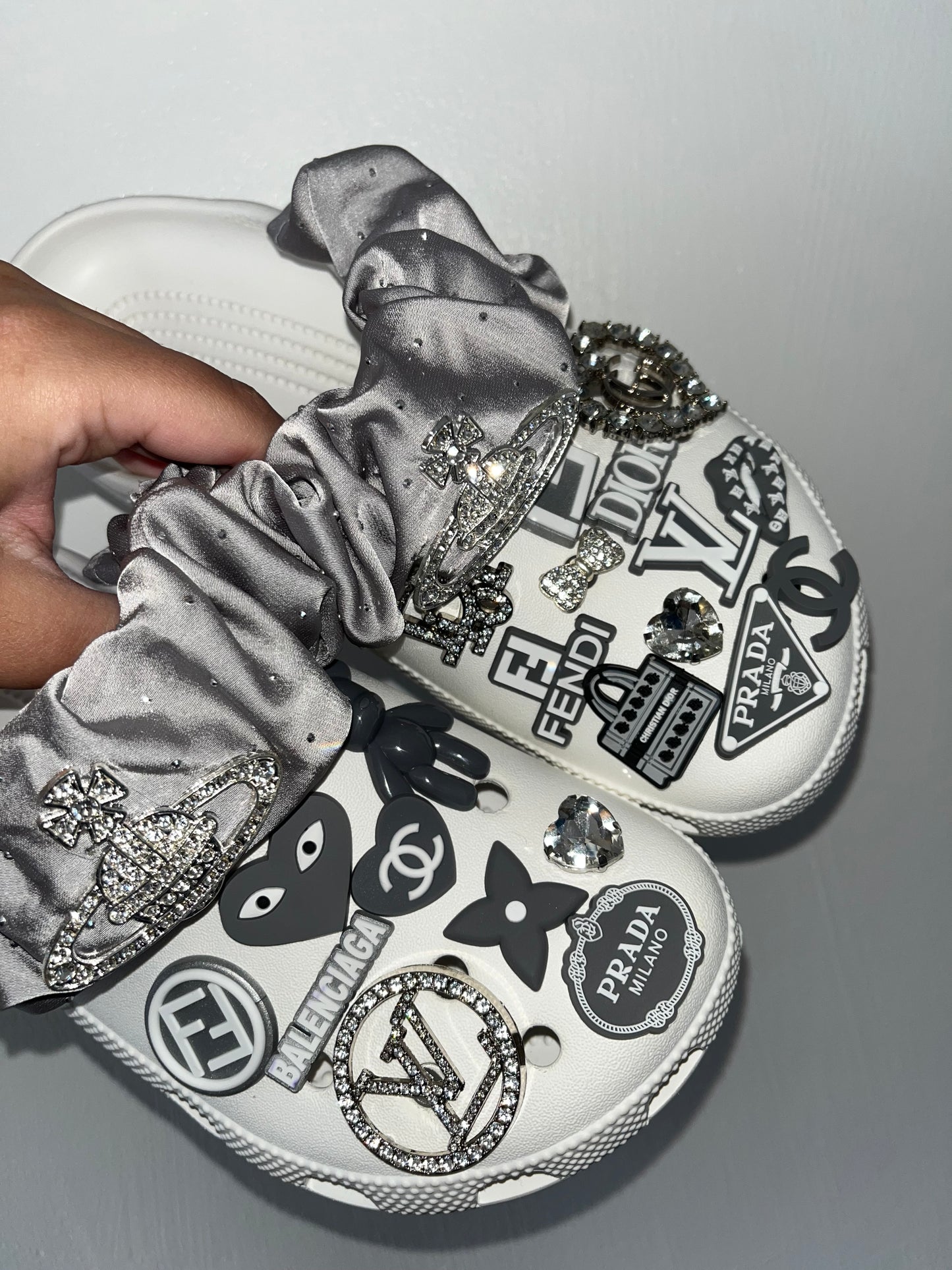 Grey complete bundle - CROCS NOT INCLUDED