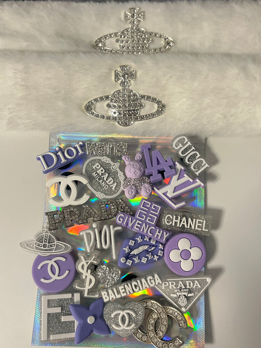 White and purple complete bundle