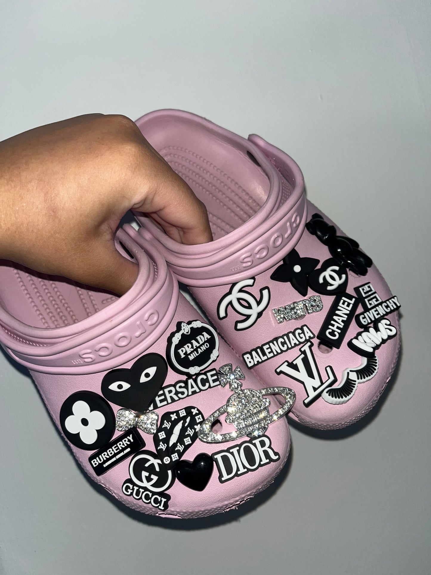 Black bundle - crocs not included