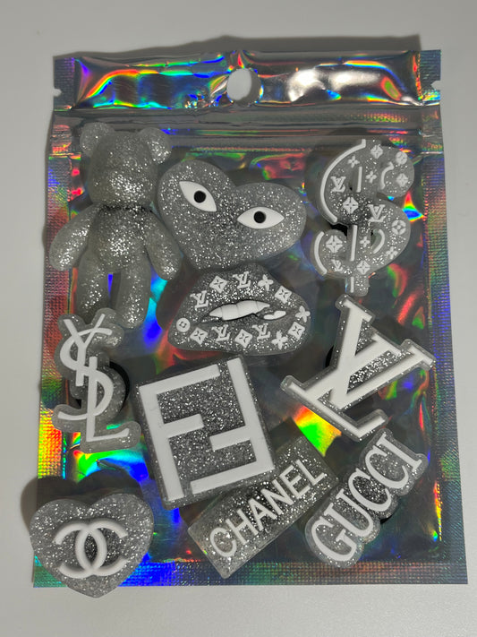 Glitter charms bundle