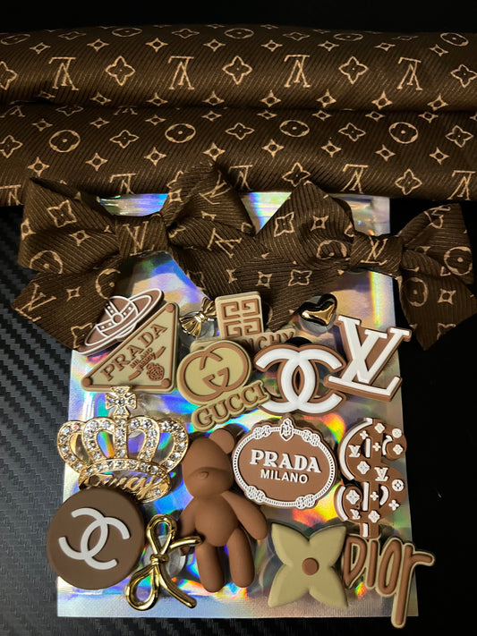 Brown complete mini bows bundle