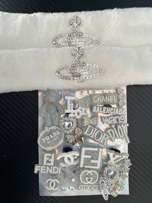 White and silver complete bundle 4