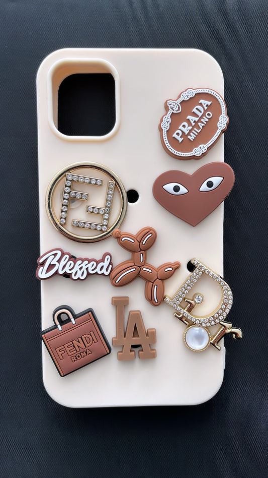 iPhone 11 case with charms