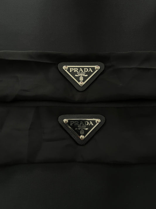 Black triangle straps set