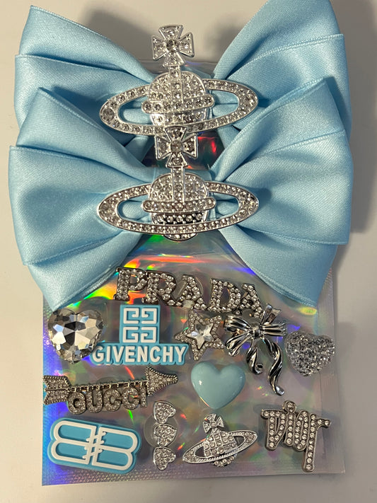 Blue bows bundle