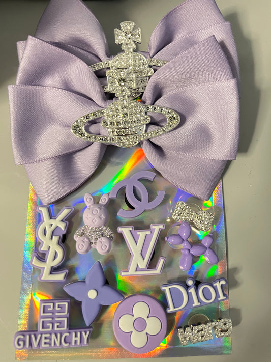 Purple bows bundle