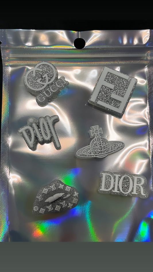 Glitter charms bundle