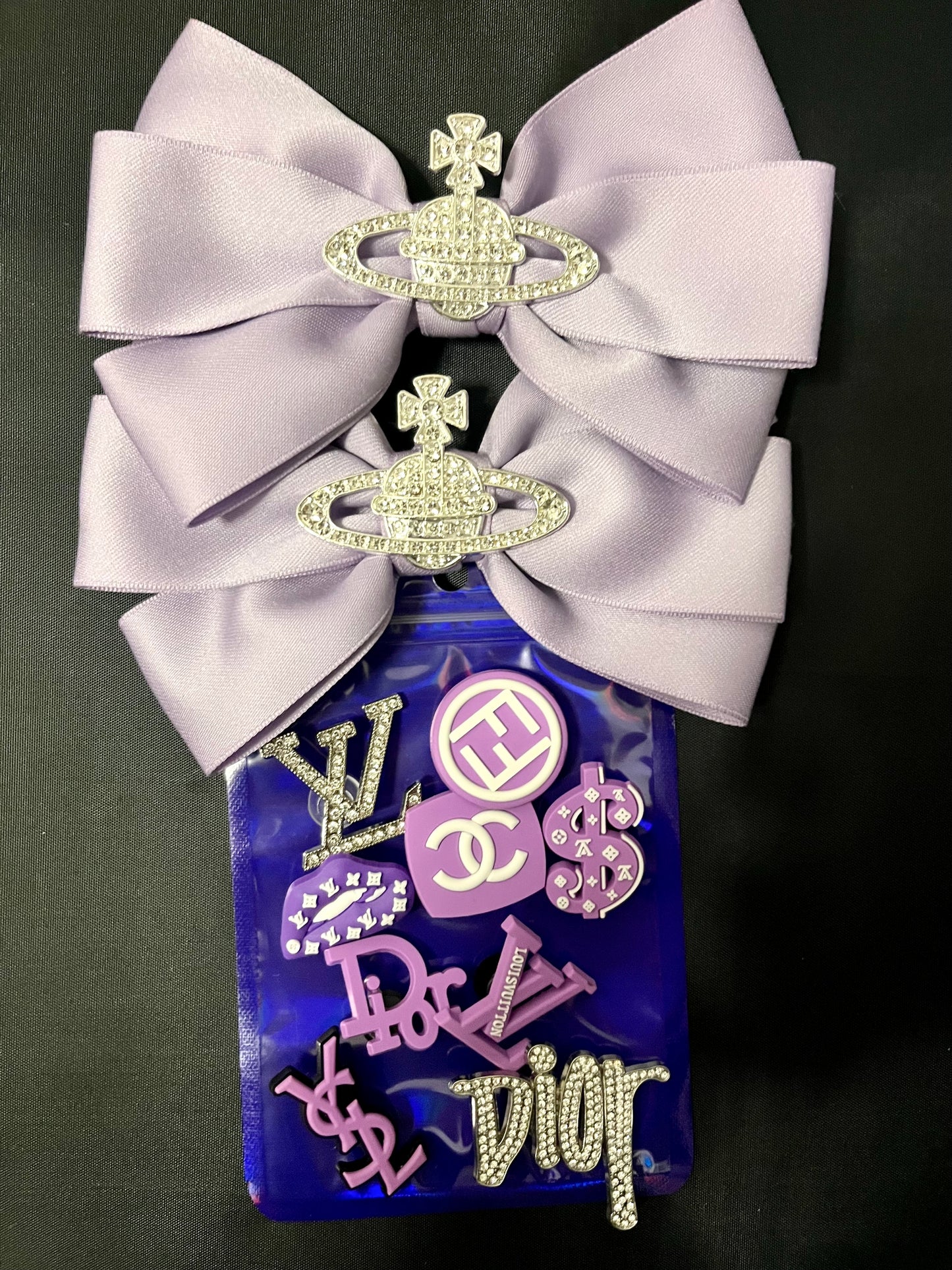 Purple bows bundle