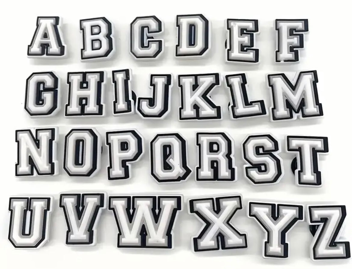 Letter charms