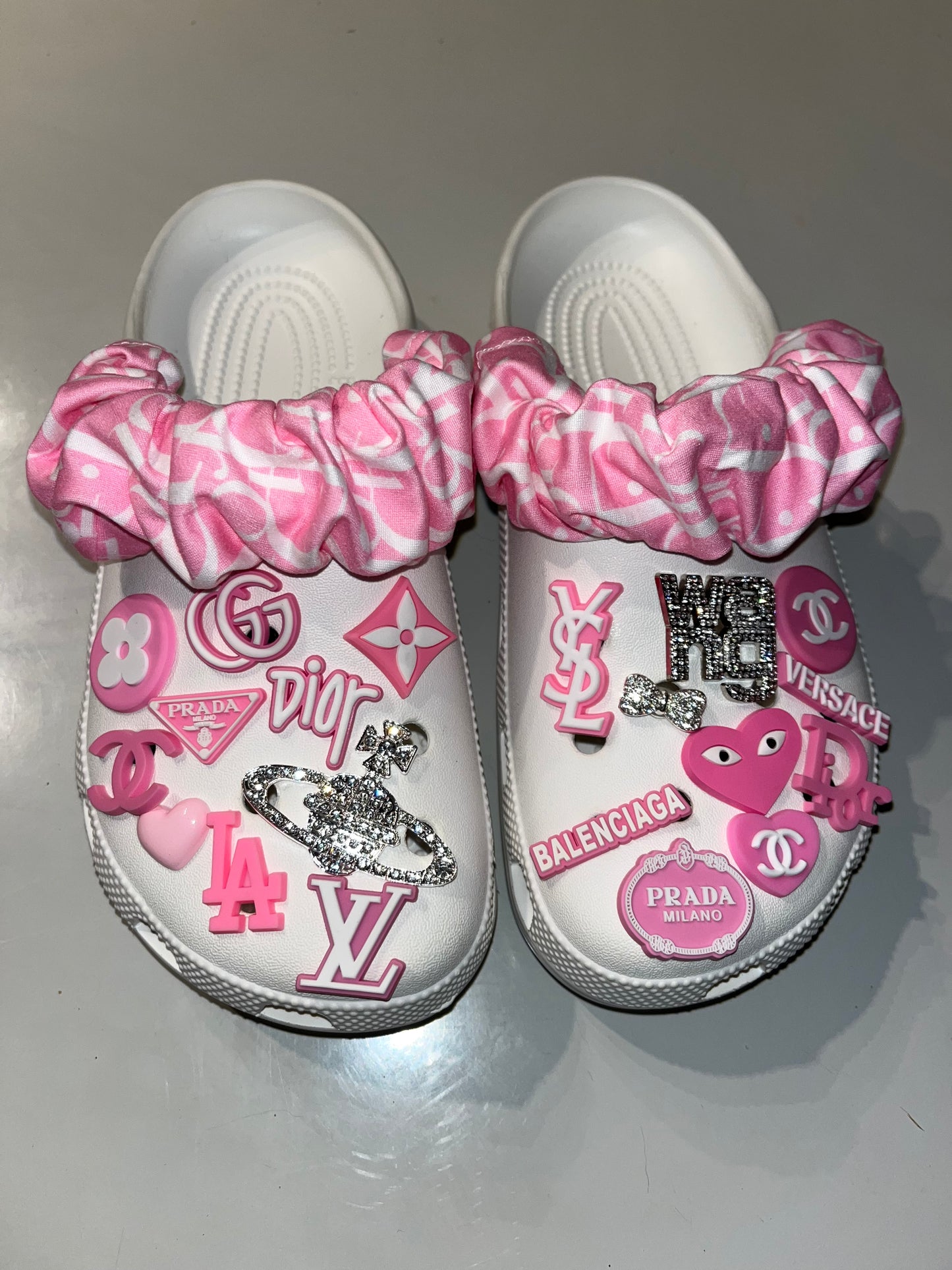 Pink complete bundle- crocs not included