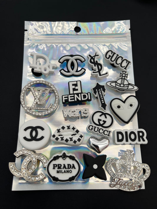 White black and metals bundle