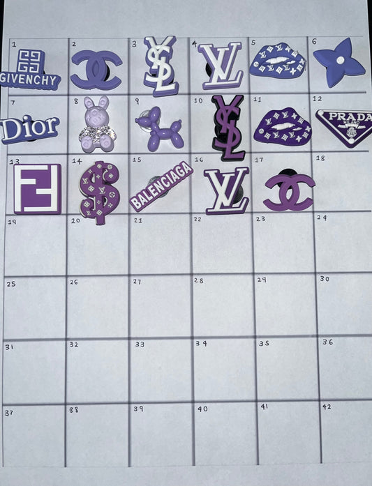 Purple charms