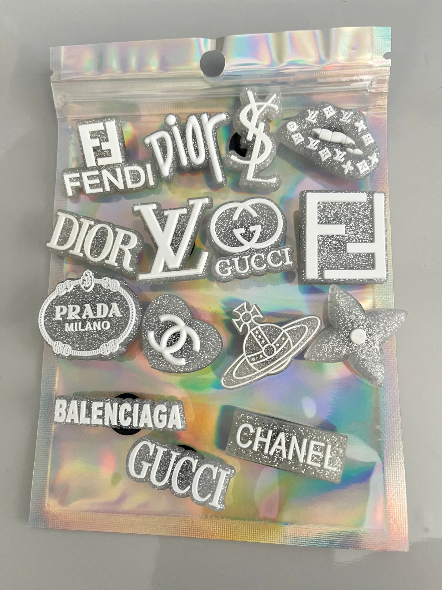 Glitter charms bundle