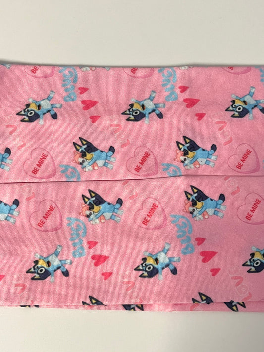 Bluey pink straps set