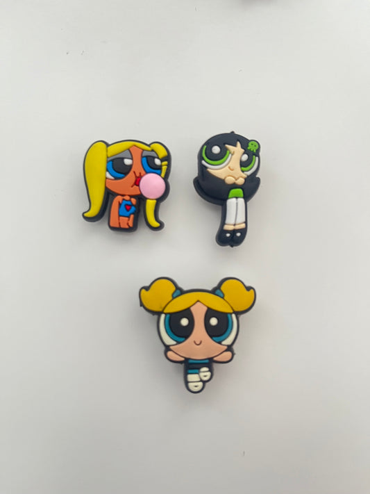 Powerpuff charm bundle