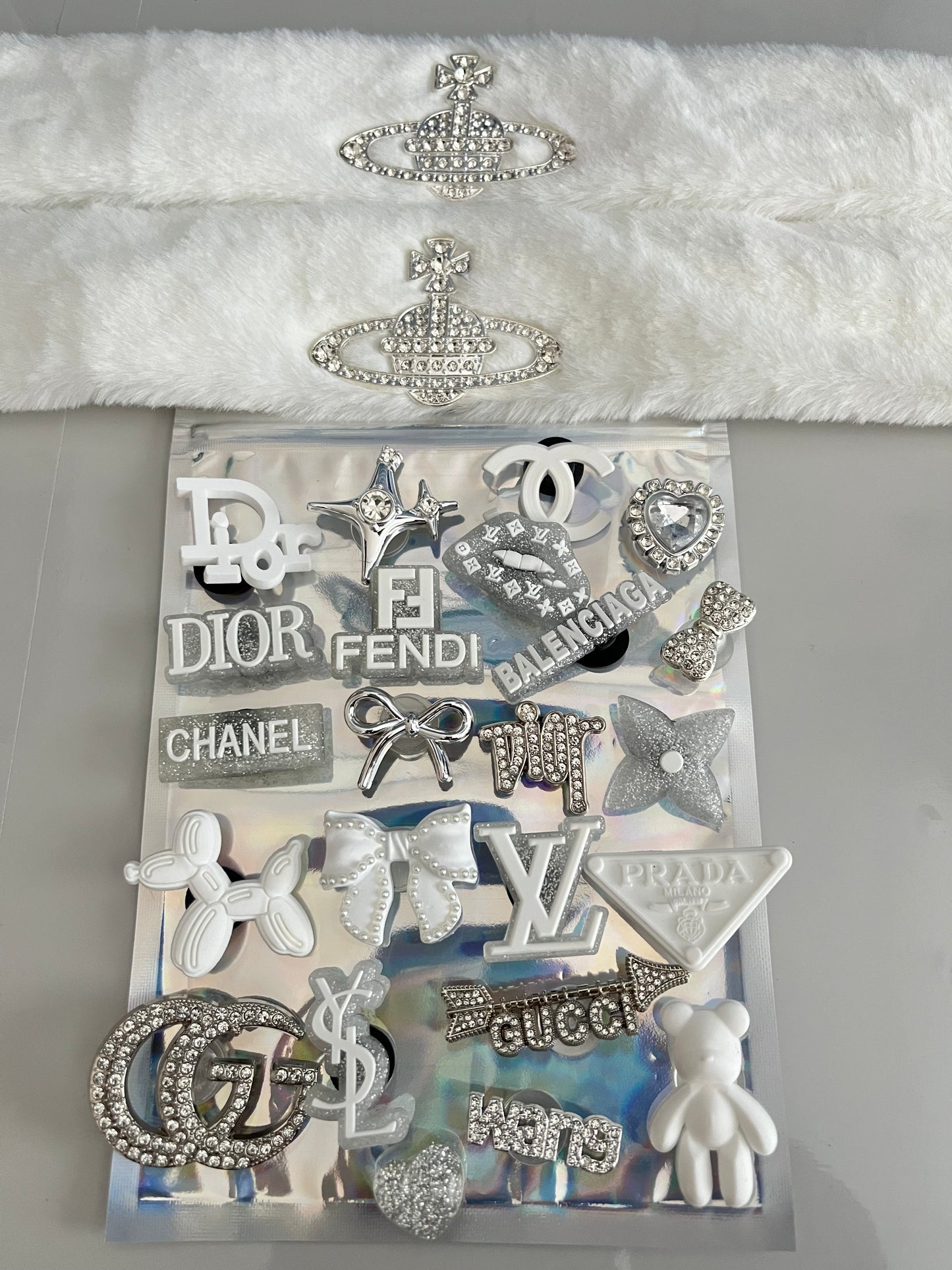 White and glitter complete bundle