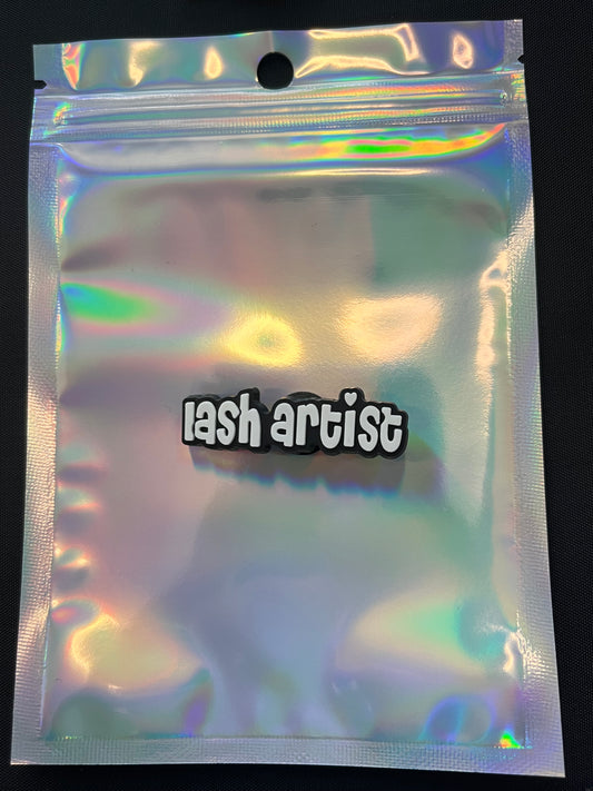 Lash artist charm