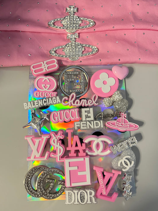 Pink and silver complete bundle