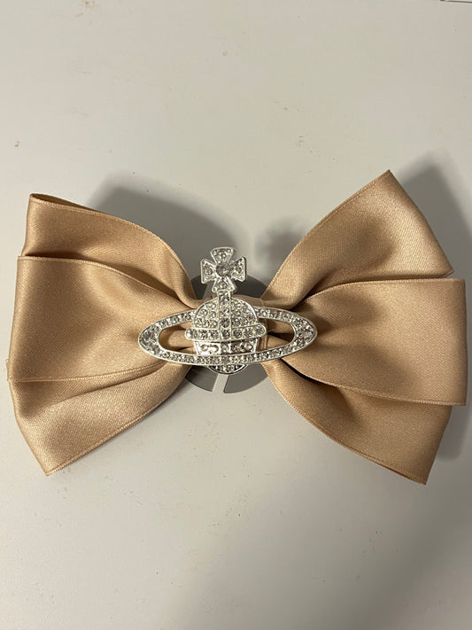 Beige HAIR bow