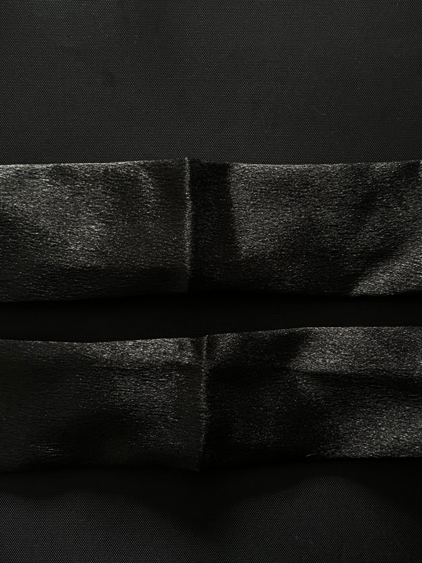 Black plain straps set