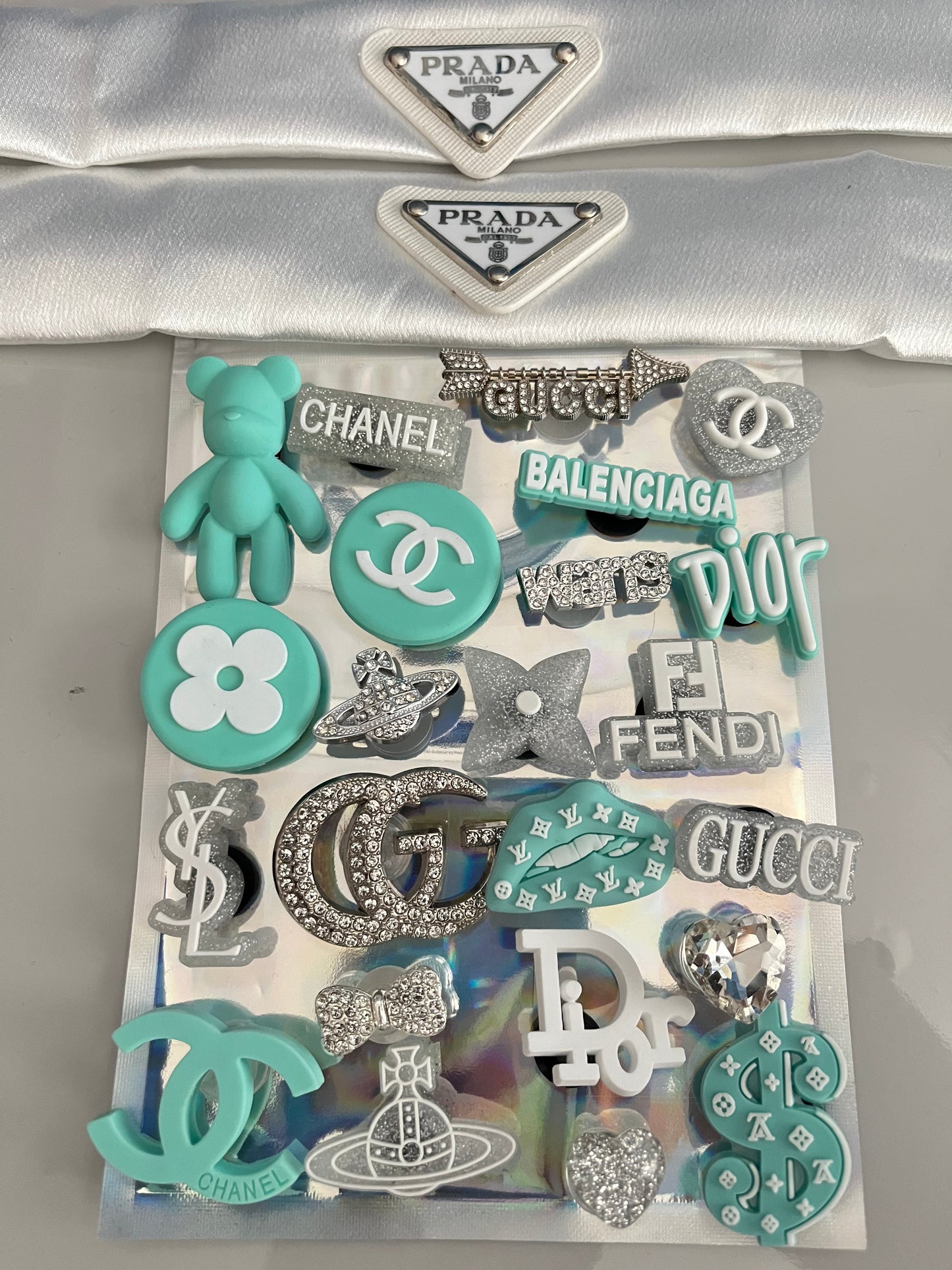 Mint green and white complete bundle