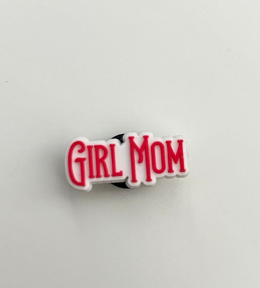 Girl mom charm