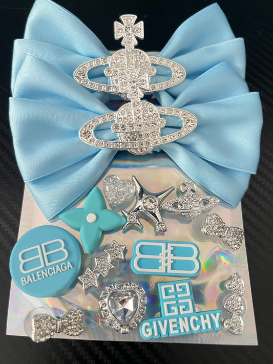 Blue bows bundle