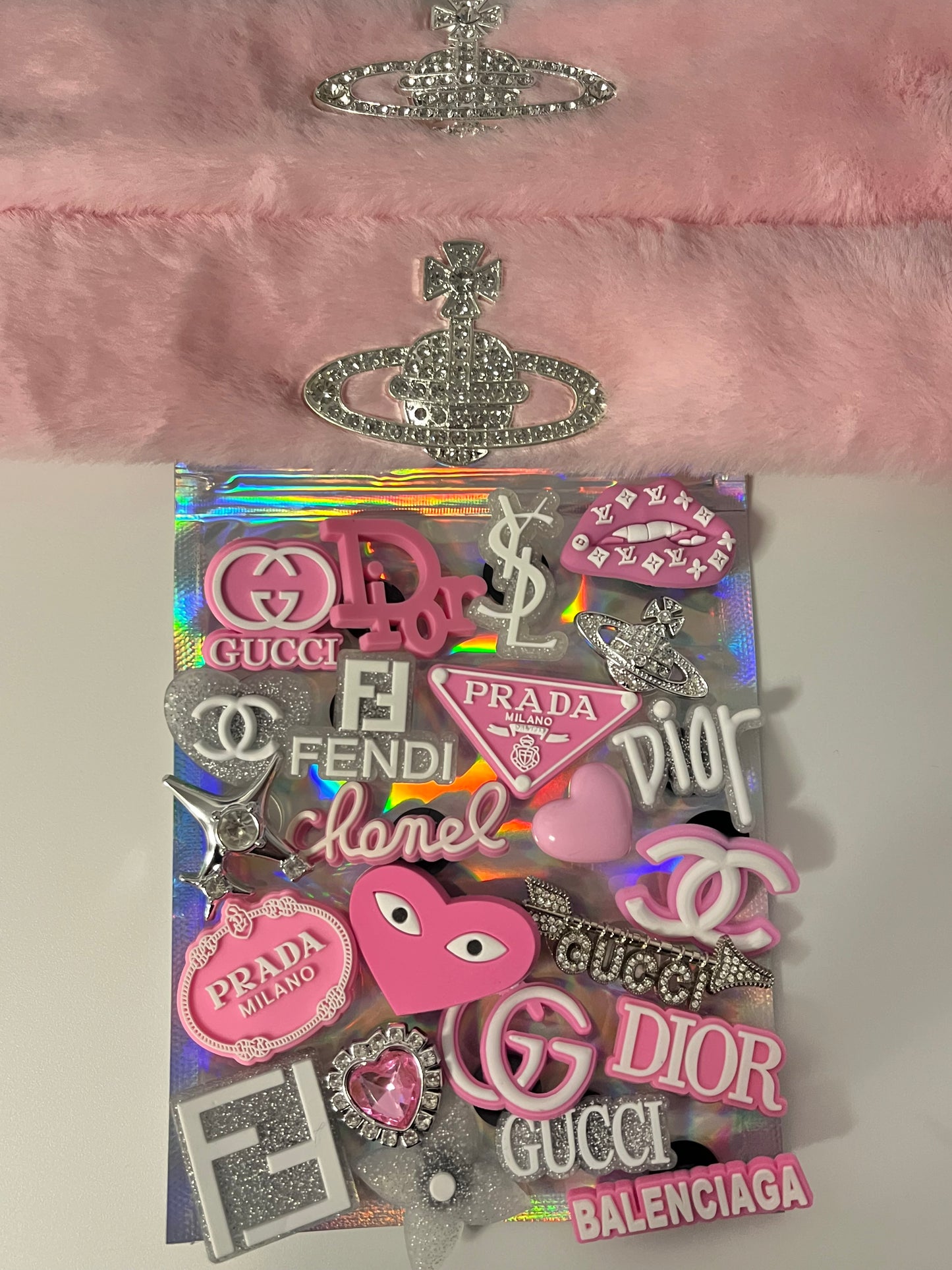 Pink and silver complete bundle