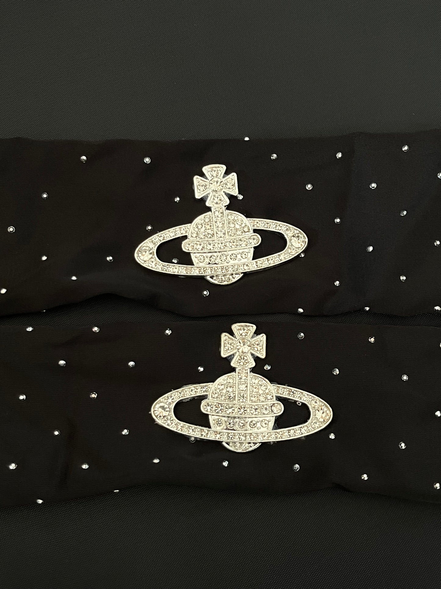 Black Sparkle straps