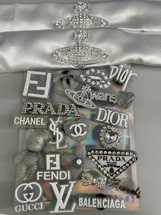 White and glitter complete bundle