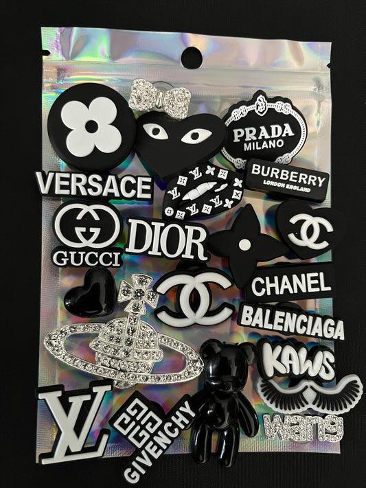 Black bundle - crocs not included