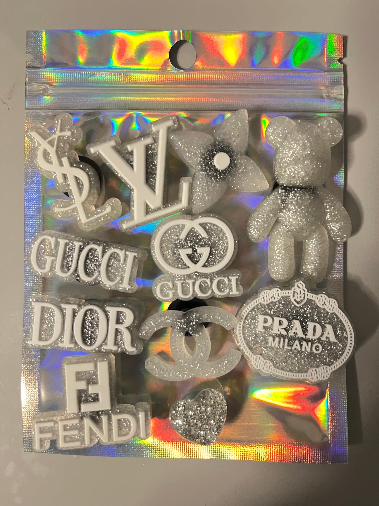 Glitter charms bundle