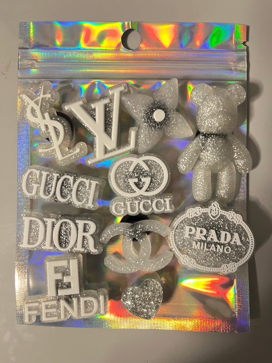 Glitter charms bundle