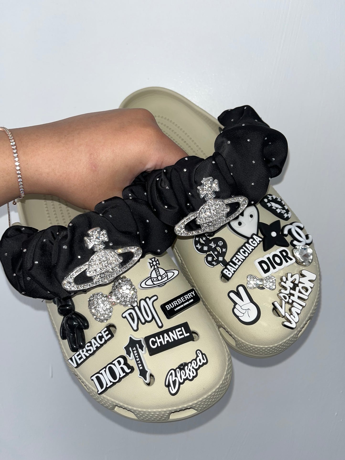 Black complete bundle - crocs not included