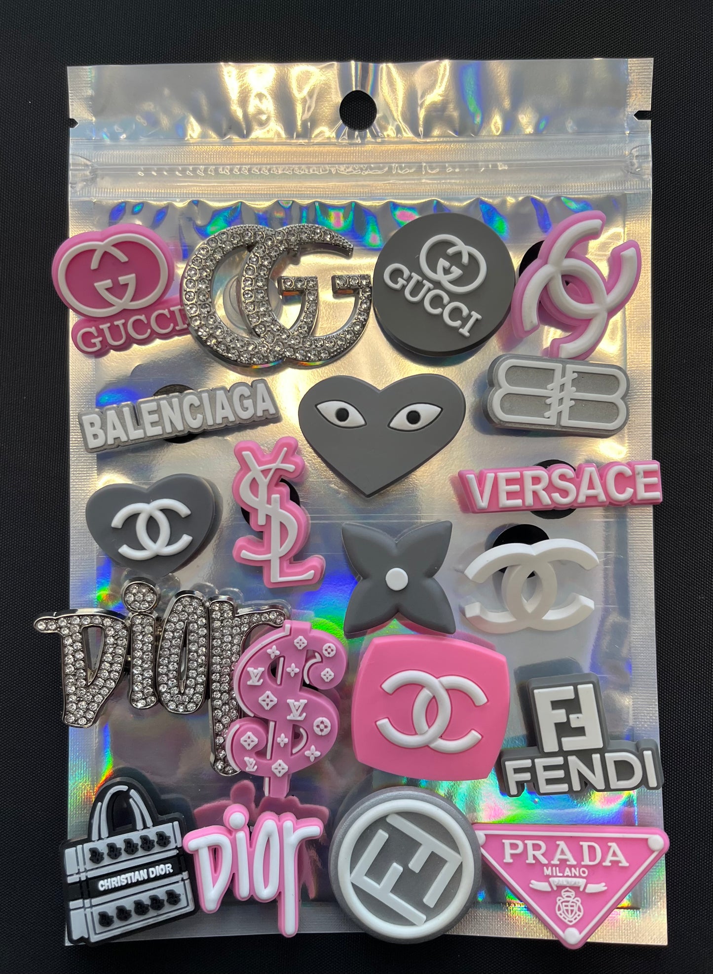 Pink and grey bundle