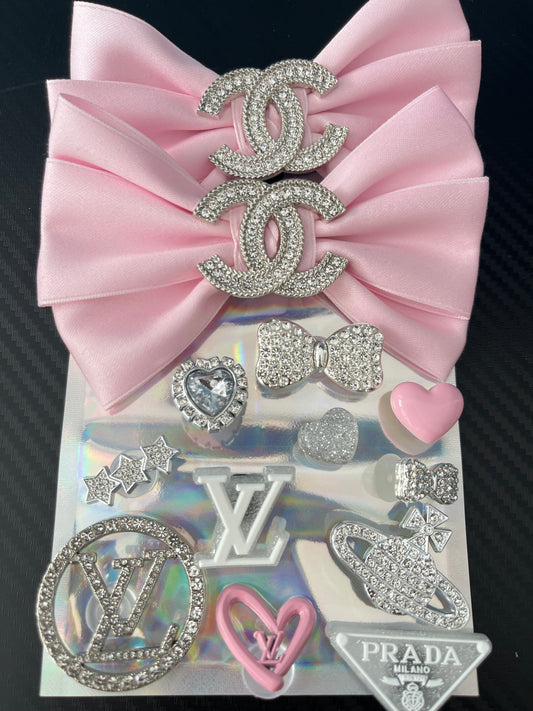 Pink c bows bundle