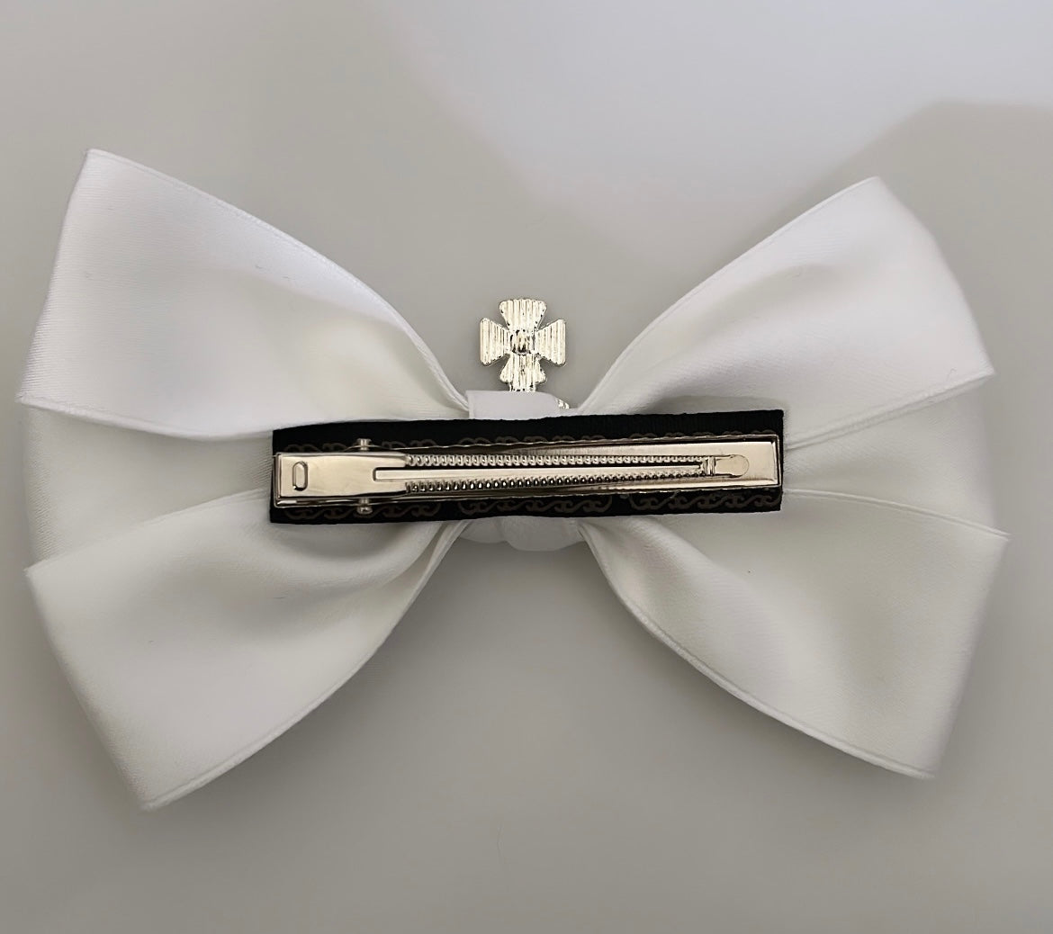 HAIR Bow - White