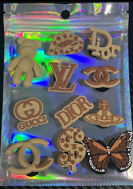 Beige charm bundle