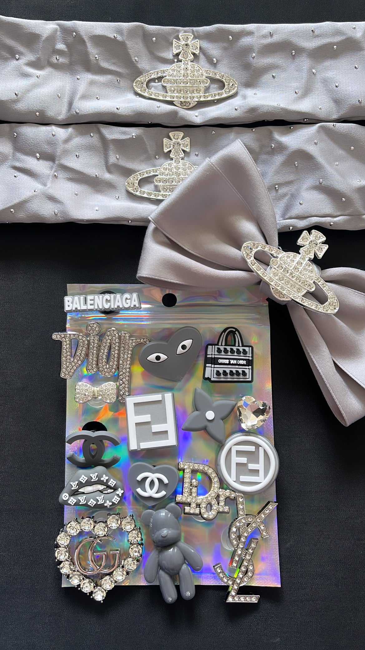 Grey complete bundle- crocs not included